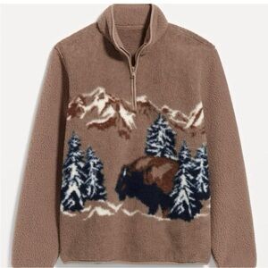 Viral Old Navy Bison Sherpa